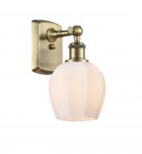 Innovations Lighting 516-1W-AB-G461-6-LED - Norfolk - 1 Light - 6 inch - Antique Brass - Sconce