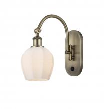 Innovations Lighting 518-1W-AB-G461-6 - Norfolk - 1 Light - 6 inch - Antique Brass - Adjustable Swing Arm