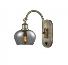 Innovations Lighting 518-1W-AB-G93 - Fenton - 1 Light - 7 inch - Antique Brass - Sconce