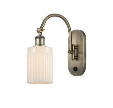 Innovations Lighting 918-1W-AB-G341 - Hadley - 1 Light - 5 inch - Antique Brass - Sconce