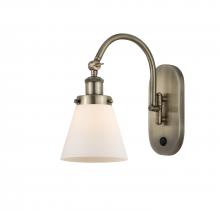 Innovations Lighting 918-1W-AB-G61-LED - Cone - 1 Light - 6 inch - Antique Brass - Adjustable Swing Arm