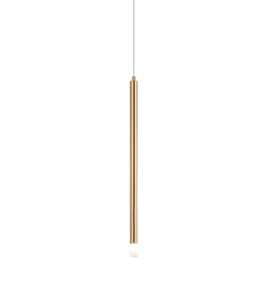 Reigndrop Aged Gold Brass Pendant