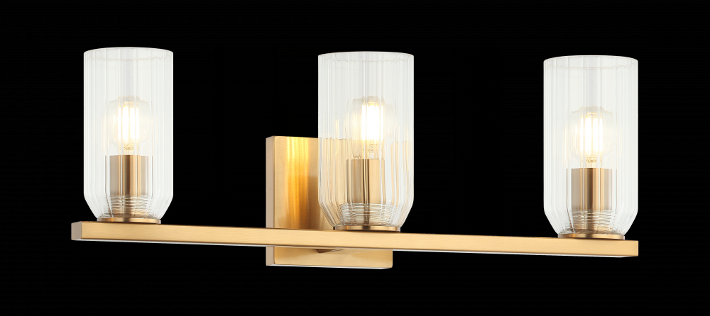 Westlock Aged Gold Brass Wall Sconce