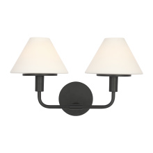 Generation Lighting GLW1022MBK - Mendota Medium Sconce