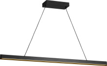 Generation Lighting GLC1911MBK - Aro 48 Linear Chandelier