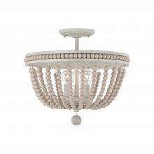 Capital AA1021SR - 3-Light Beaded Semi-Flush