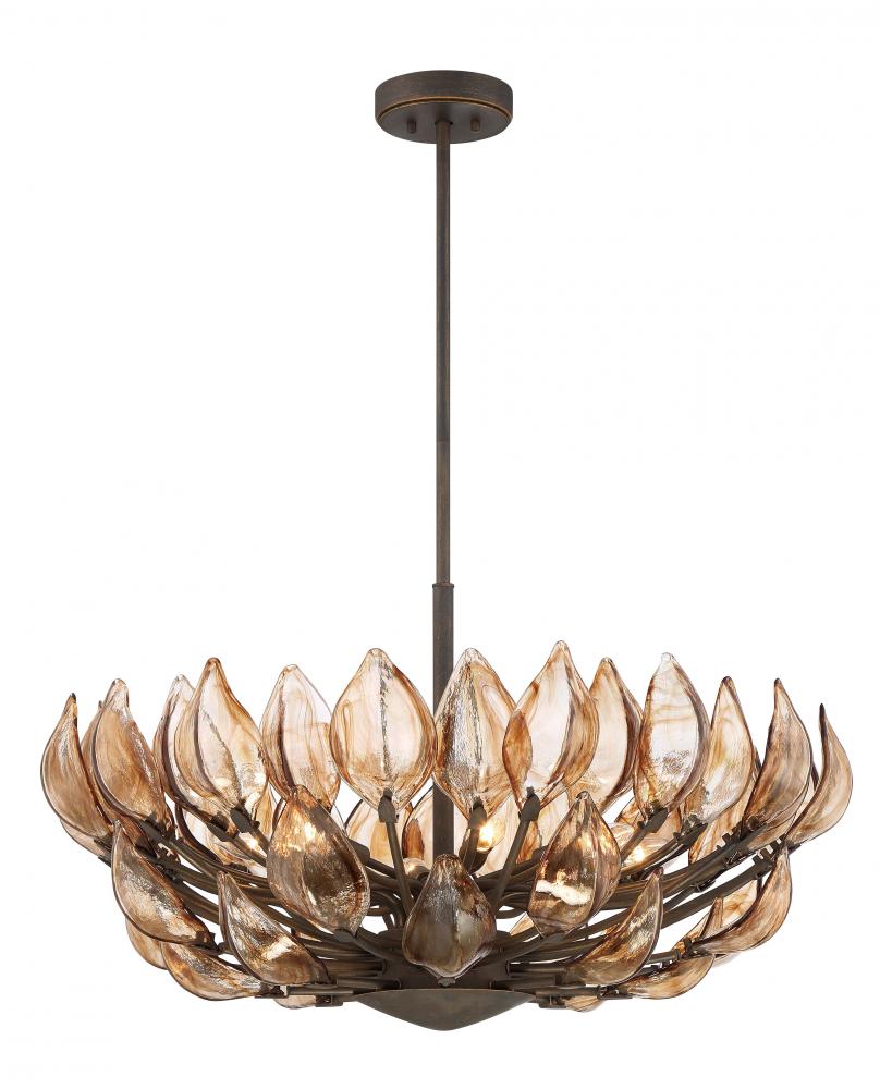 ARBOLES - 8 LIGHT PENDANT
