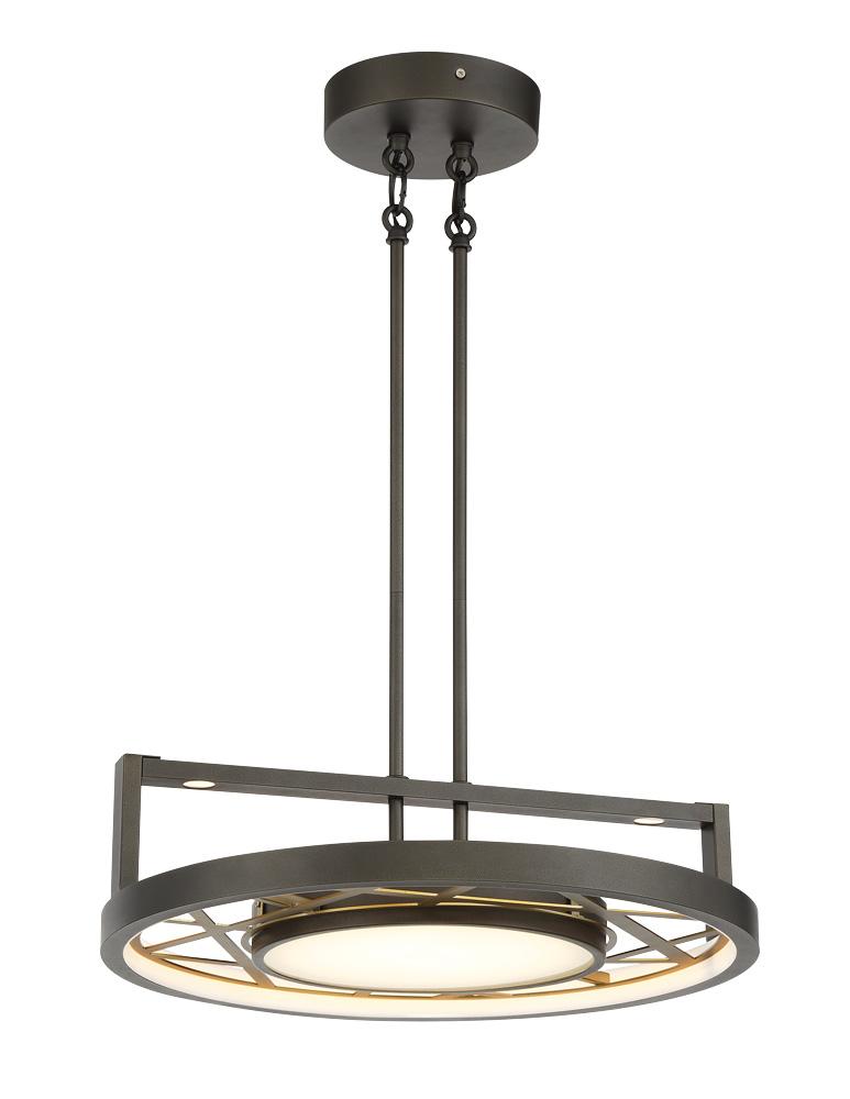 TRIBECA - LED LIGHT SEMI FLUSH/PENDANT