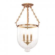 Hudson Valley 253-AGB-C1 - Hampton Semi Flush