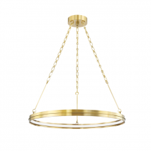 Hudson Valley 7128-AGB - Rosendale Chandelier