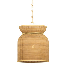 Hudson Valley 9918-AGB - Parkchester Pendant