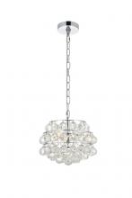 Elegant 1106D12C - Savannah 12 inch pendant in chrome