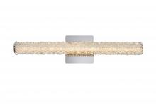 Elegant 3800W24C - Bowen 24 inch Adjustable LED Wall Sconce in Chrome