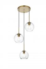 Elegant LD2208SG - BAXTER Hang D18.1"H8"L3 Satin Gold CL