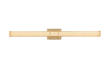 Elegant LD302W36SG - Wall Sconce L36" E4.5" H4.3" LED 24W 3CCT Satin Gold