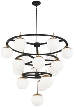 Minka George Kovacs P1359-618 - ALLURIA - 16 LIGHT CHANDELIER
