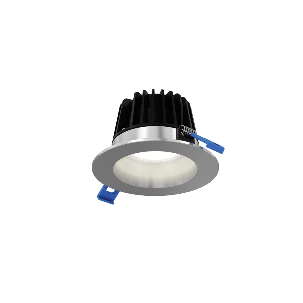 Round regressed recessed light