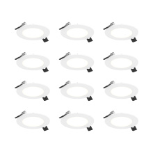 Dals PNL4-CC-WH-K12 - Kit of 12 - 4in Round LED Panel, White