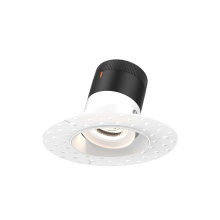 Dals RC03-CC-20-GMBWH-TL - 3in Modular Downlight, 5CCT, 20 degree Beam Angle, Gimbal Reflector, White, Trimless