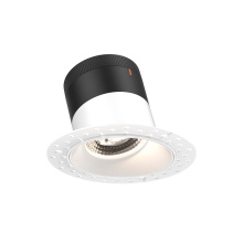 Dals RC04-CC-35-SLWH-TL - 4in Modular Downlight, 5CCT, 35 degree Beam Angle, Slope Ceiling, White,Trimless