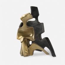 Uttermost 18149 - Uttermost Affection Bronze Gold Sculpture Set/2
