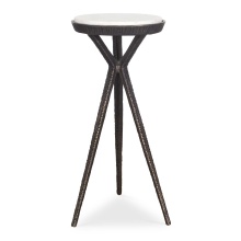 Uttermost 50214 - Uttermost Tilton White Marble Accent Table
