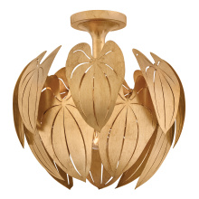 Fredrick Ramond FR47167DA - Large Convertible Semi-Flush Mount