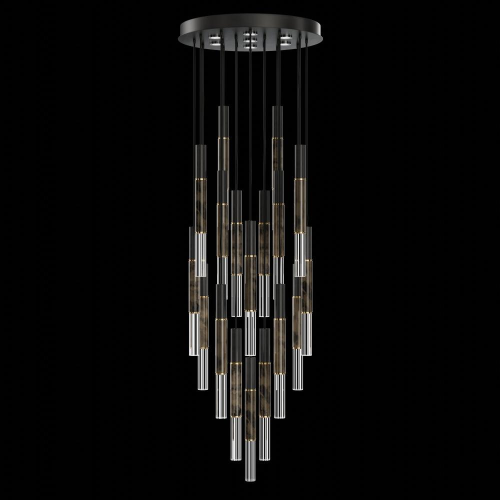 Antonia 31"W Round Pendant